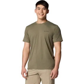 Men's Tech Trail Utility Short Sleeve Crew Chilly Day Comfort