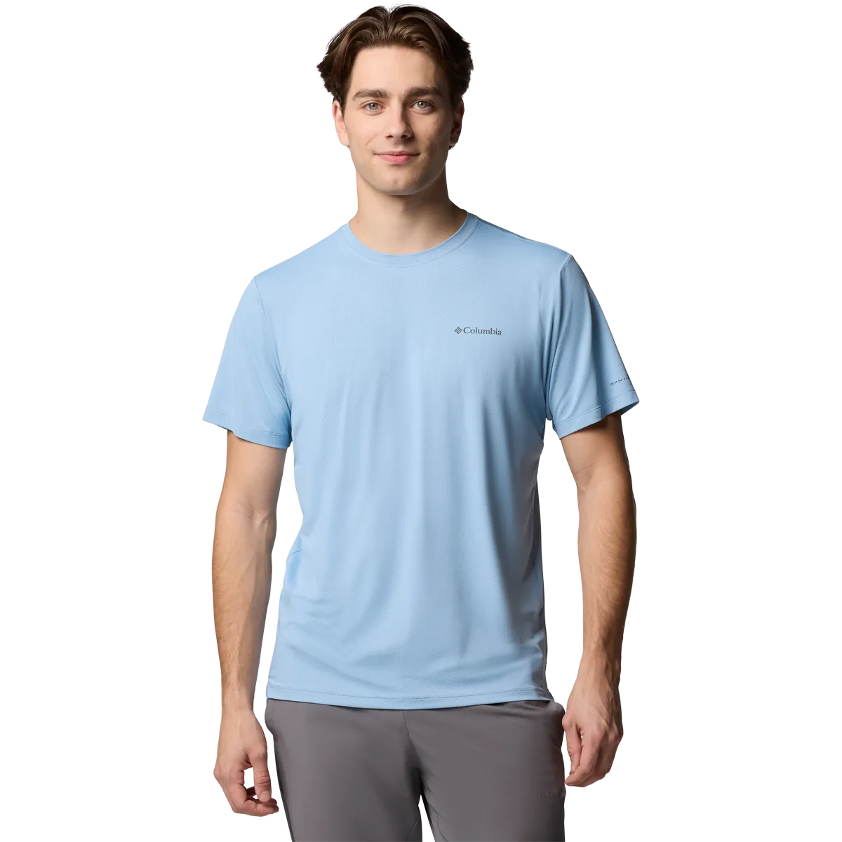 Men's Tech Trail Utility Short Sleeve Crew Layered Sleeve