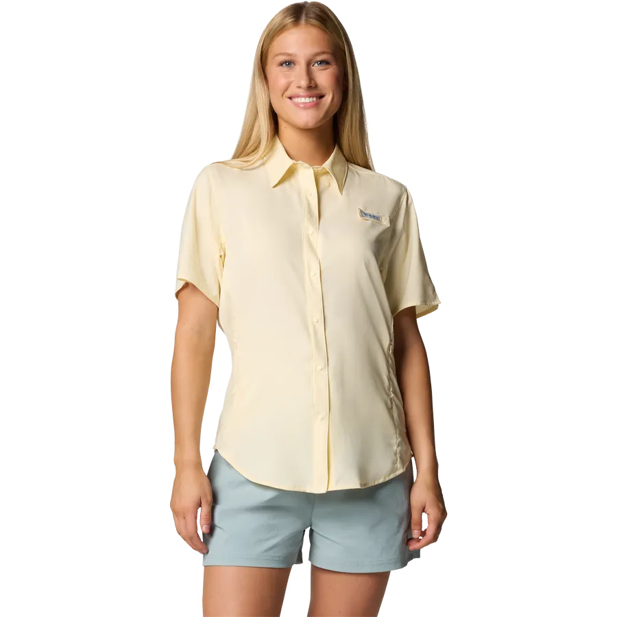 Reinforced Shoulder Stitching Stretchable Fabric Women's Tamiami II Short Sleeve Shirt