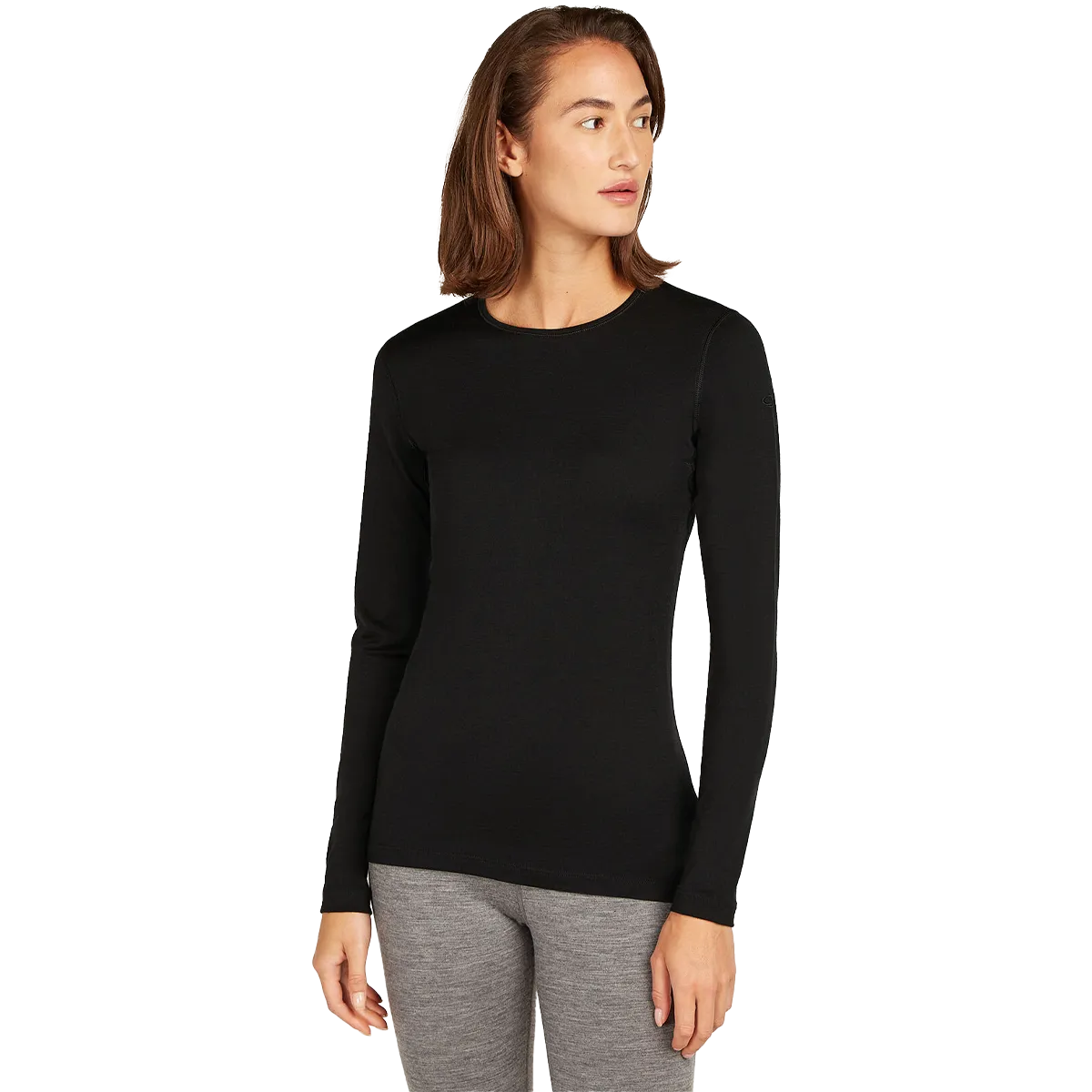 Women's 200 Oasis Long Sleeve Crewe Thermal Regulating Textile Anti Pilling Fabric