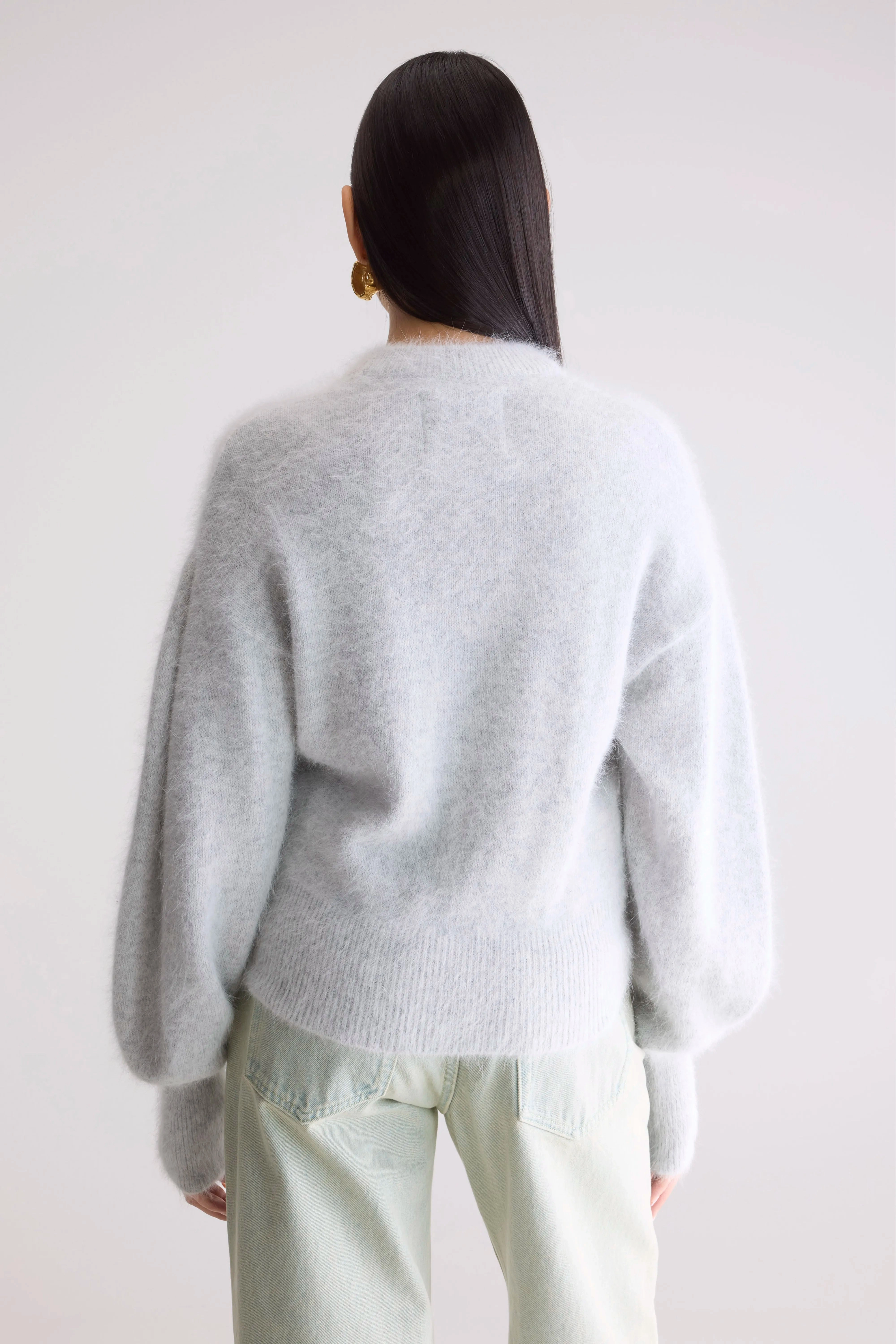 Snug feel Dateka Fluffy Sweater (252 / W / BIRCH)