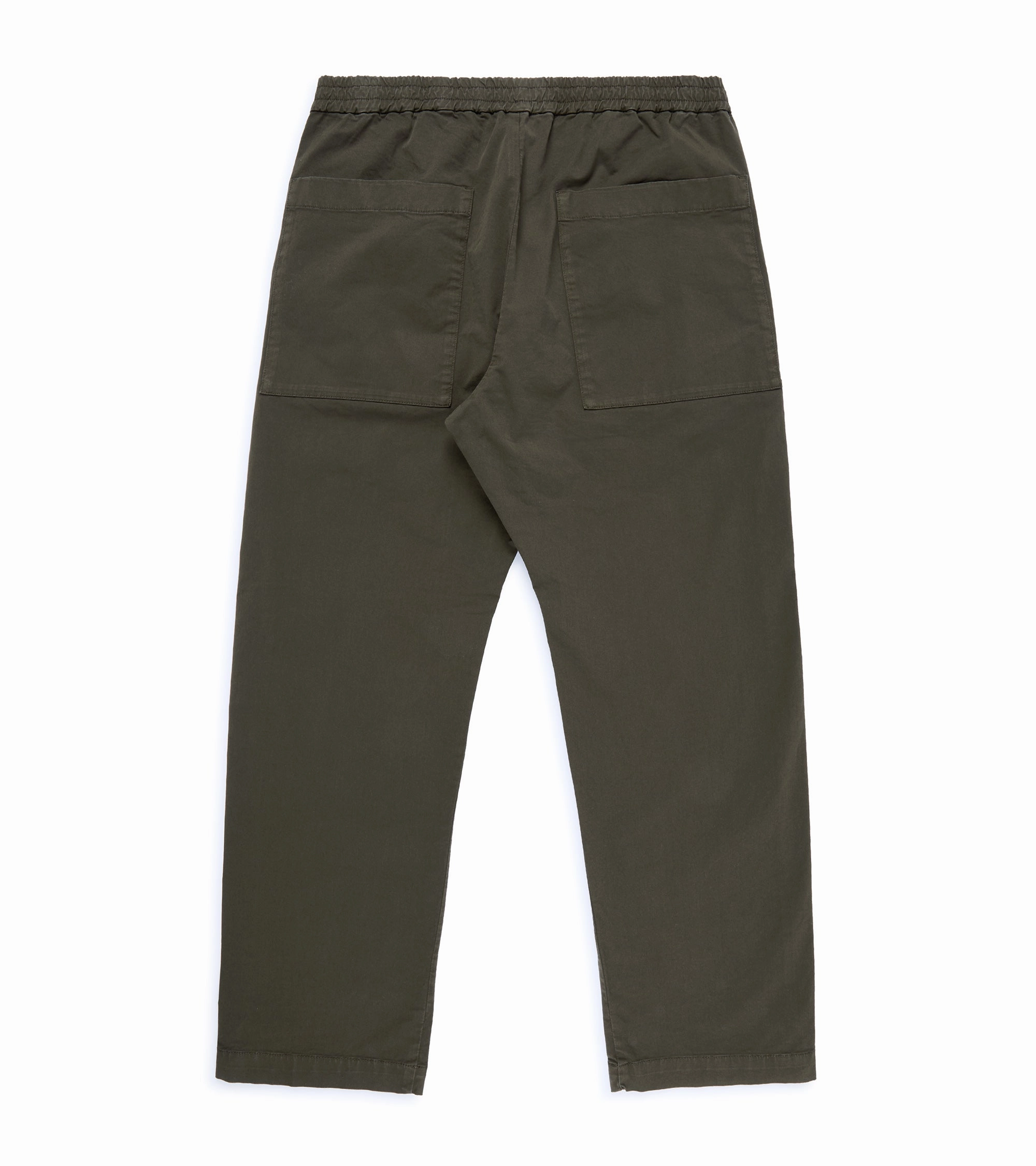 Barena Bativoga Trevo Cotton Twill Trousers: Army Dynamic Motion AbrasionResistantFabric