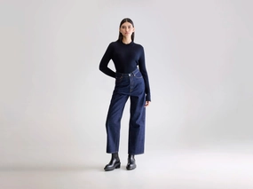 Denim N. 61 wide jeans (252 / W / BLUE RINSE) Date Night Sunny Vibes Lightweight Morning Stroll