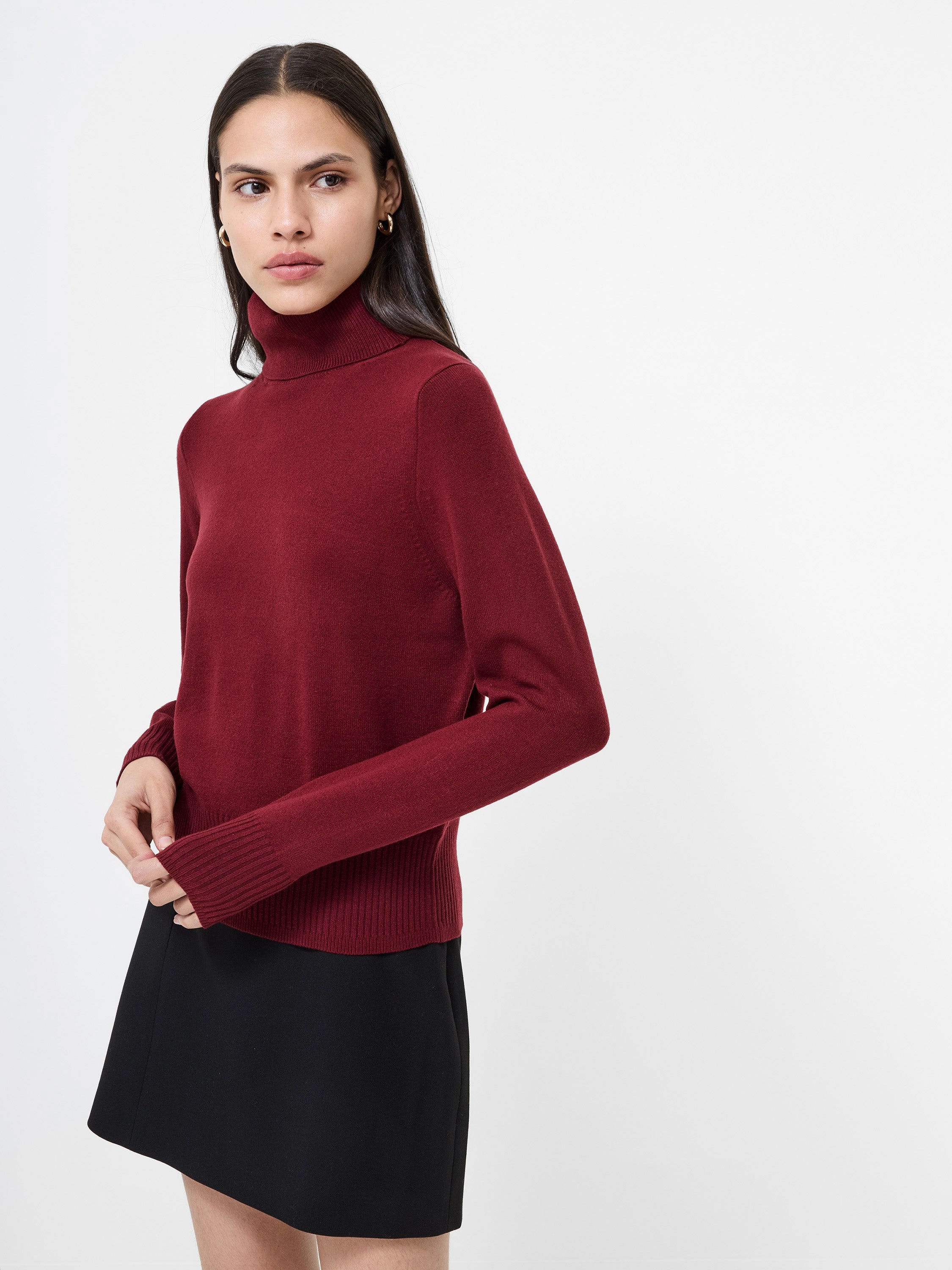 Babysoft Turtleneck Sweater Simple Classic