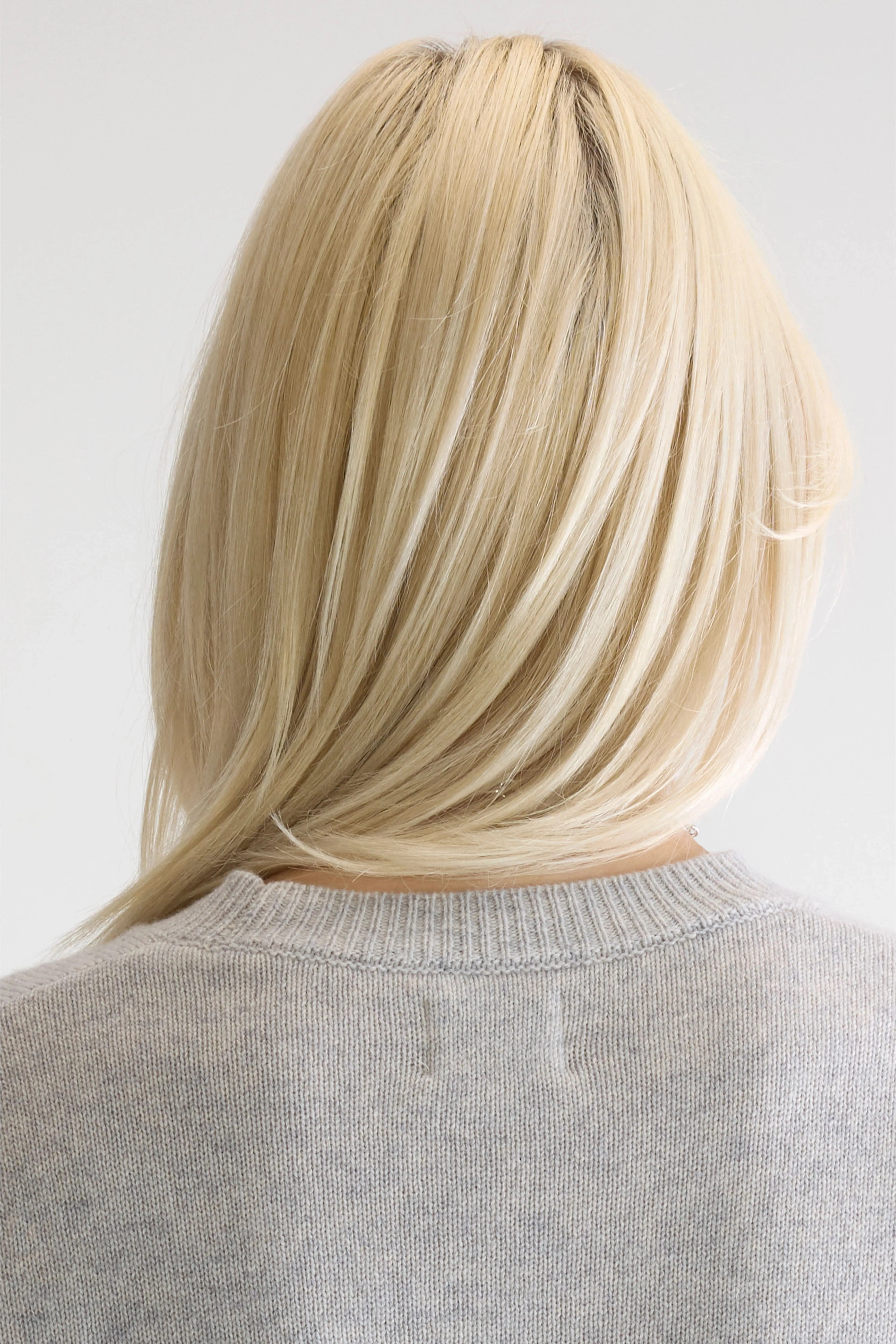 Spag slim cashmere sweater (252 / W / LIGHT GREY) Durable Blends