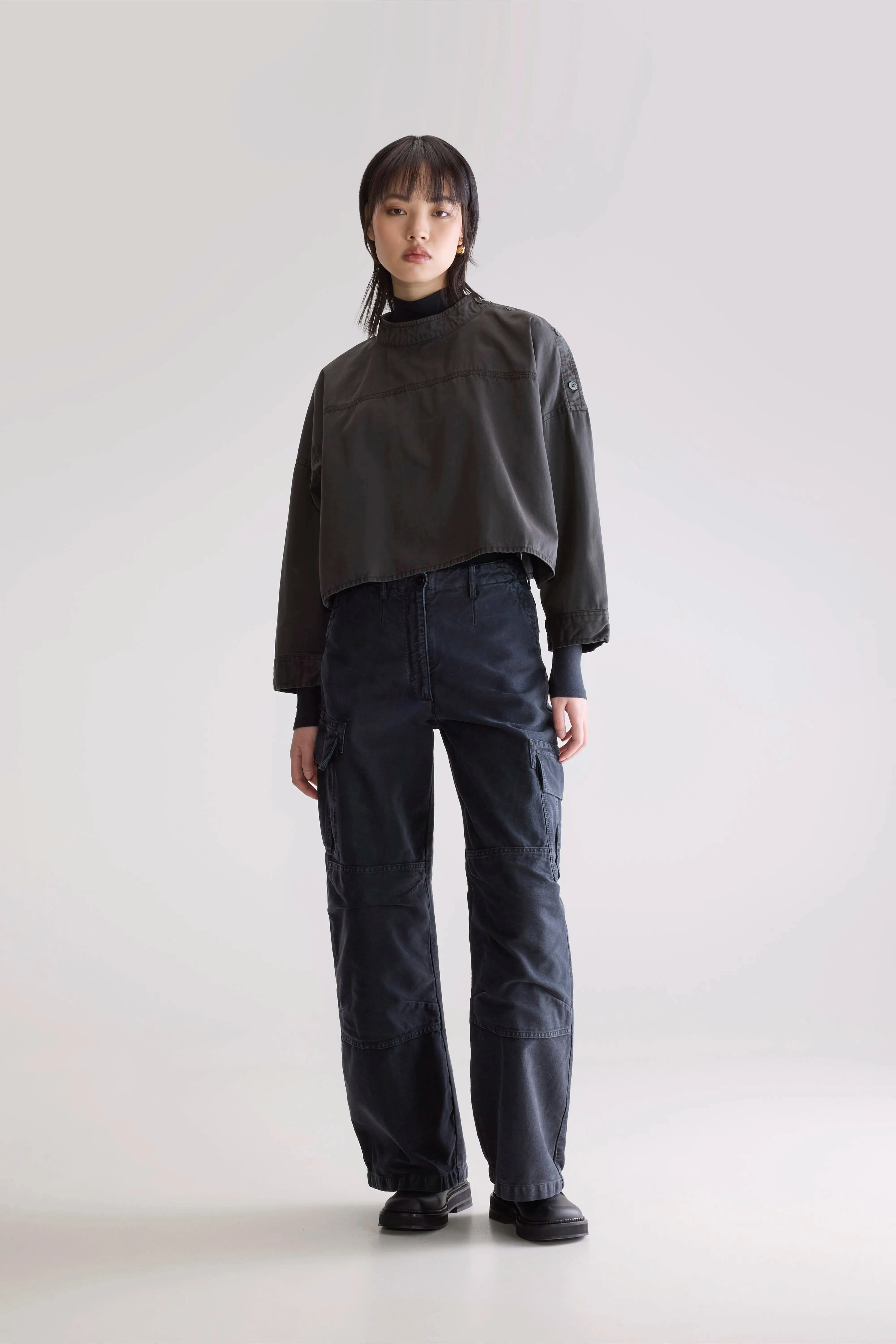 Waldo relaxed blouse (252 / W / PIRATE) Essential Sporty