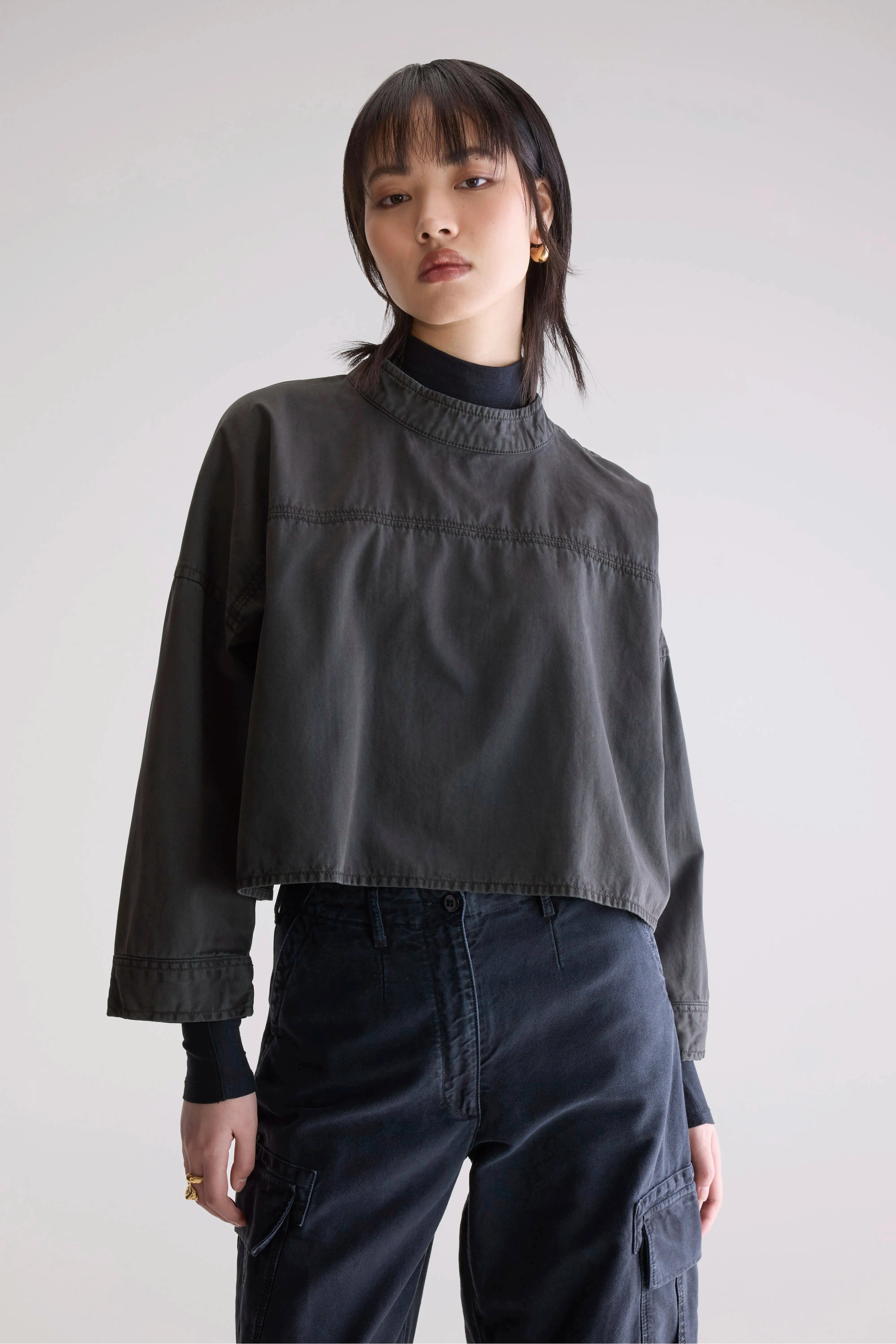 product luxury factor Waldo relaxed blouse (252 / W / PIRATE)