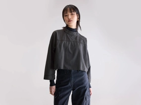 Durable Fabric Waldo relaxed blouse (252 / W / PIRATE)