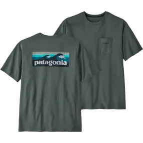 UV resistant Men's Boardshort Logo Responsibili-Tee