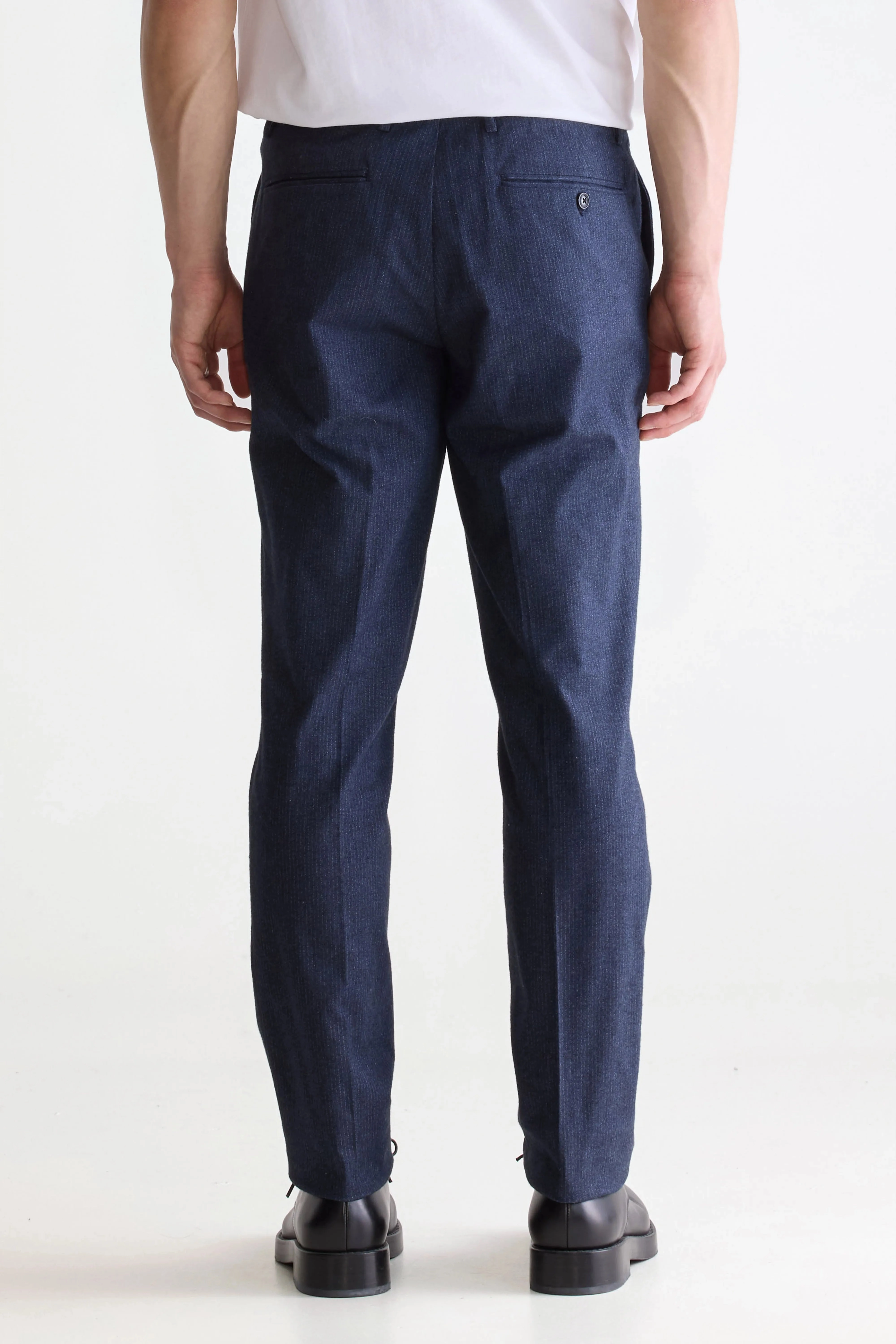 Slim Wear Design Secure Cuff Design Stanley tapered trousers (252 / M / STRIPE A)