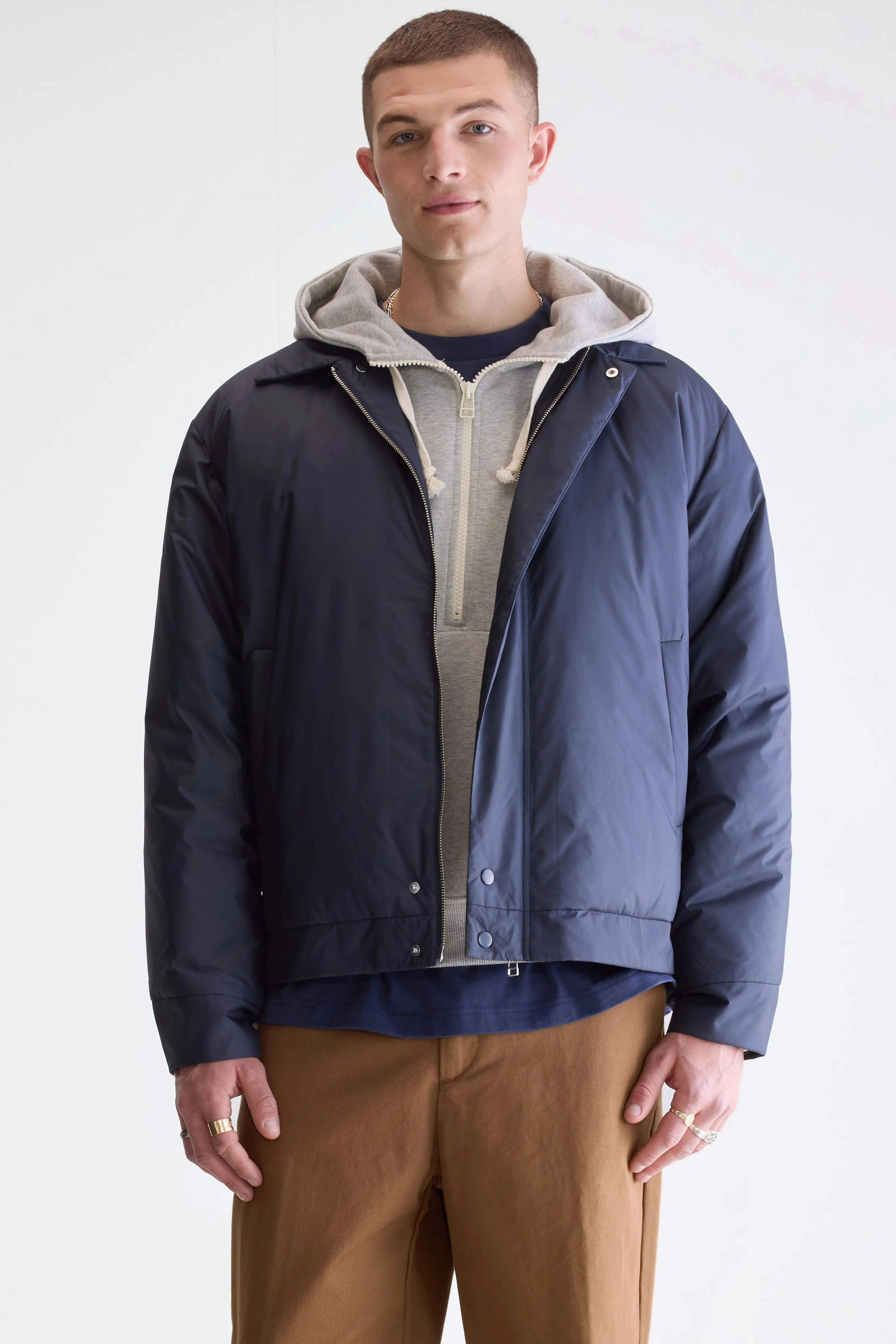 Trail To Town Hammy padded jacket (252 / M / NAVY)