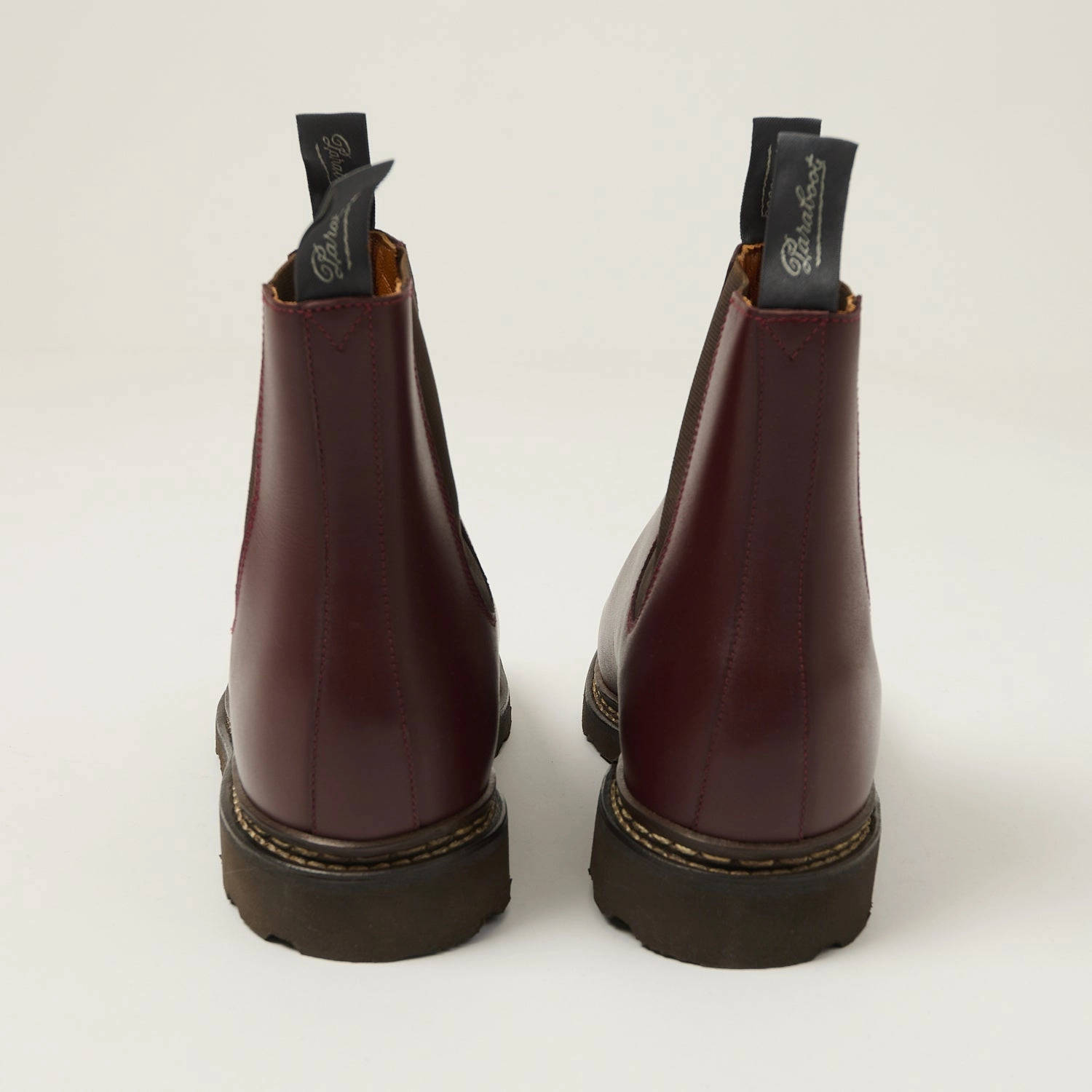 Cold Season Paraboot Elevage Marche Boot - Marron Lisse Acajou