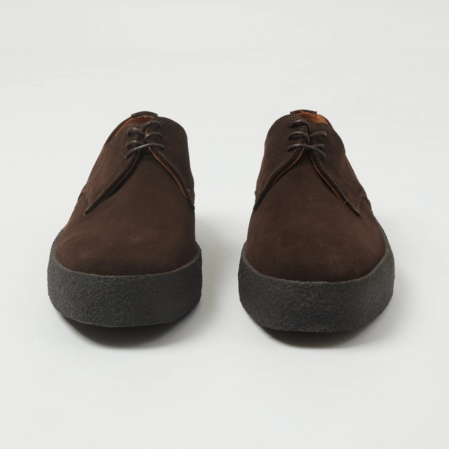 Easy Wear Shoes Perfect Cushion Sanders Japan Collection Brit Shoe - Pinner Suede