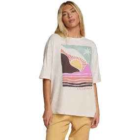 spandex blend Relaxed Fit Design Women's Nature Trail Tee