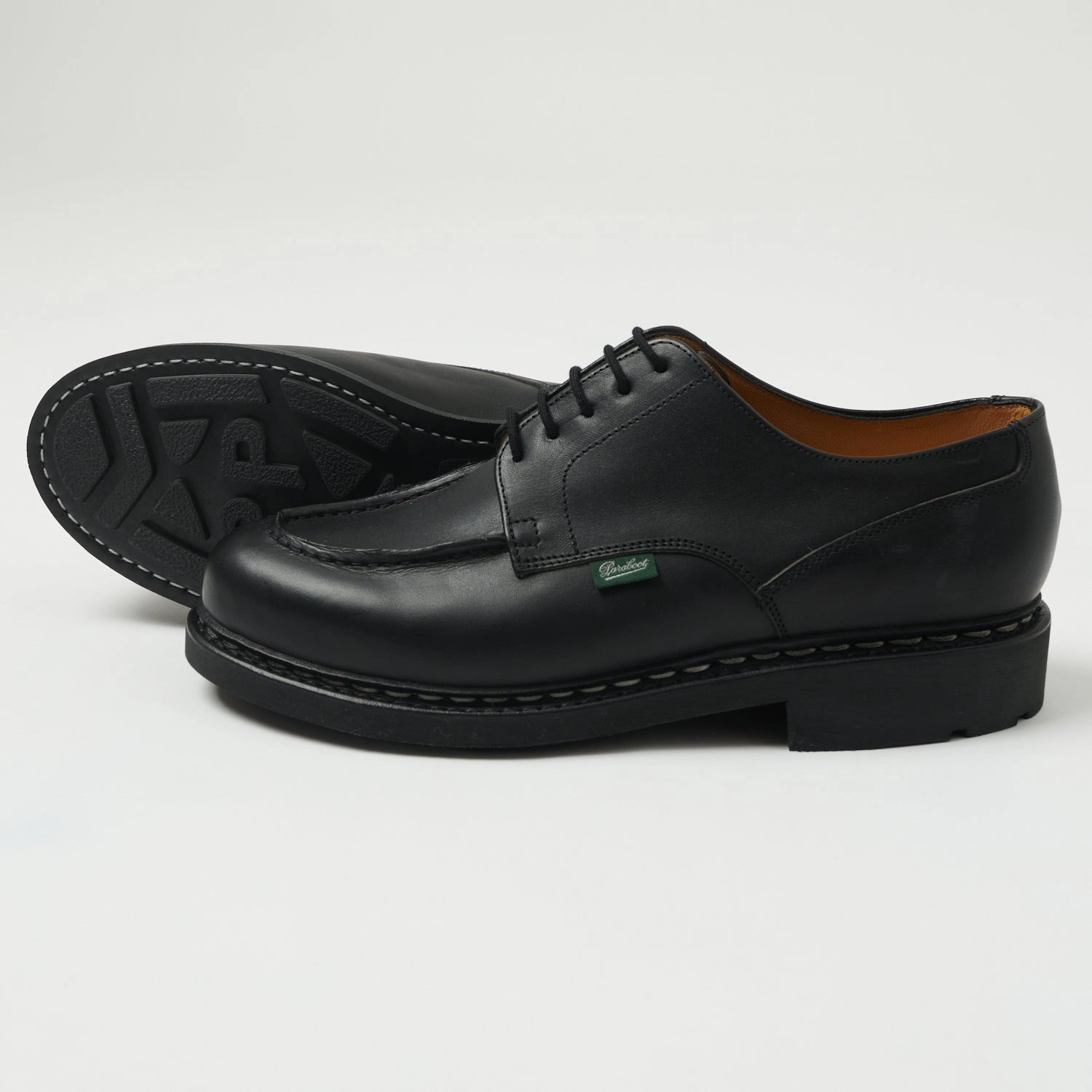 Field Walk Paraboot Chambord Tex Shoe - Black Lisse Noir