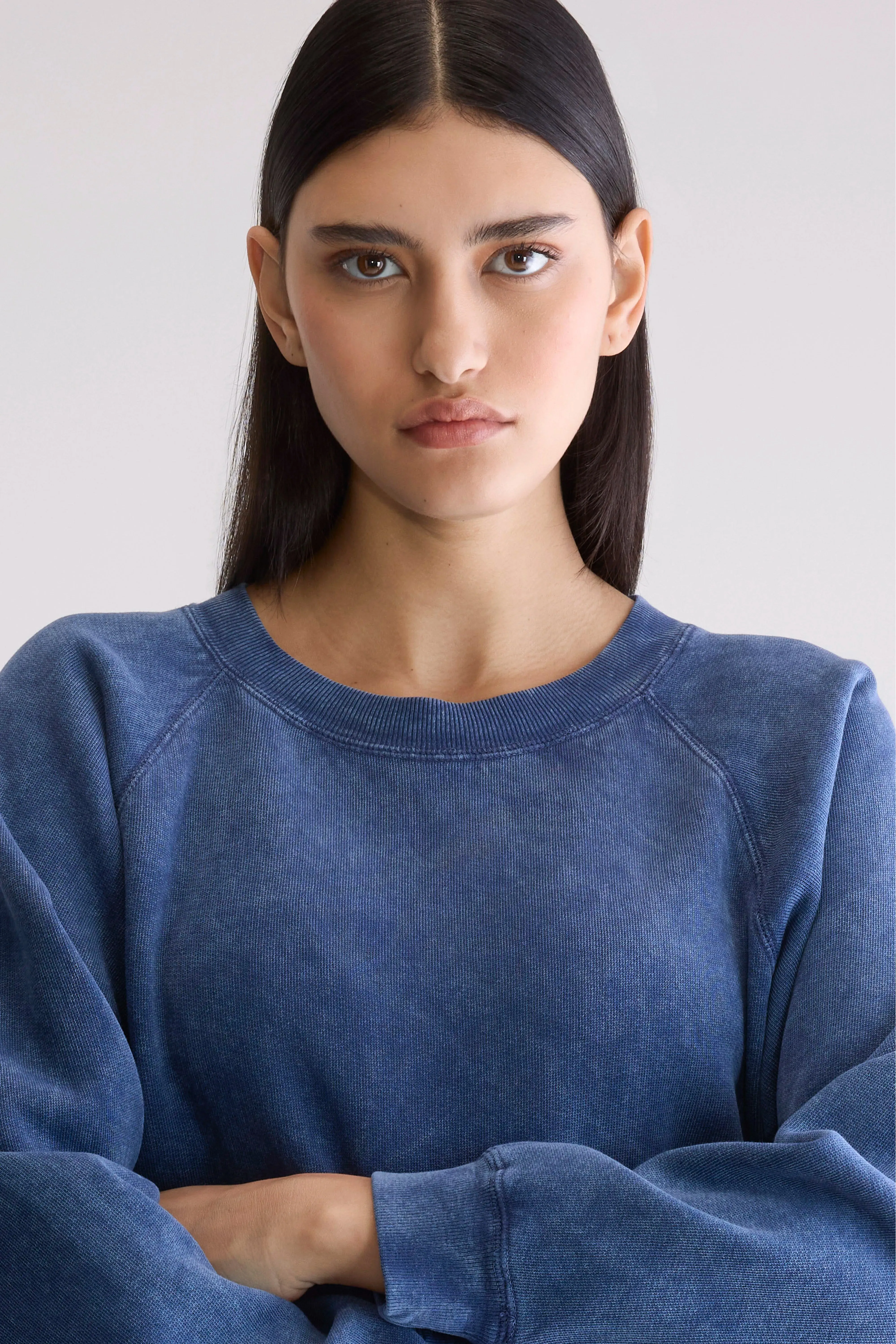 Walrus like Classic Fit Fella relaxed sweatshirt (252 / W / BLUES)