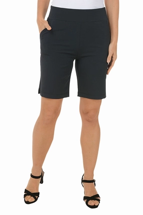 Active Life Mood Casual Fairway Stretch Pull-On Bermuda Short
