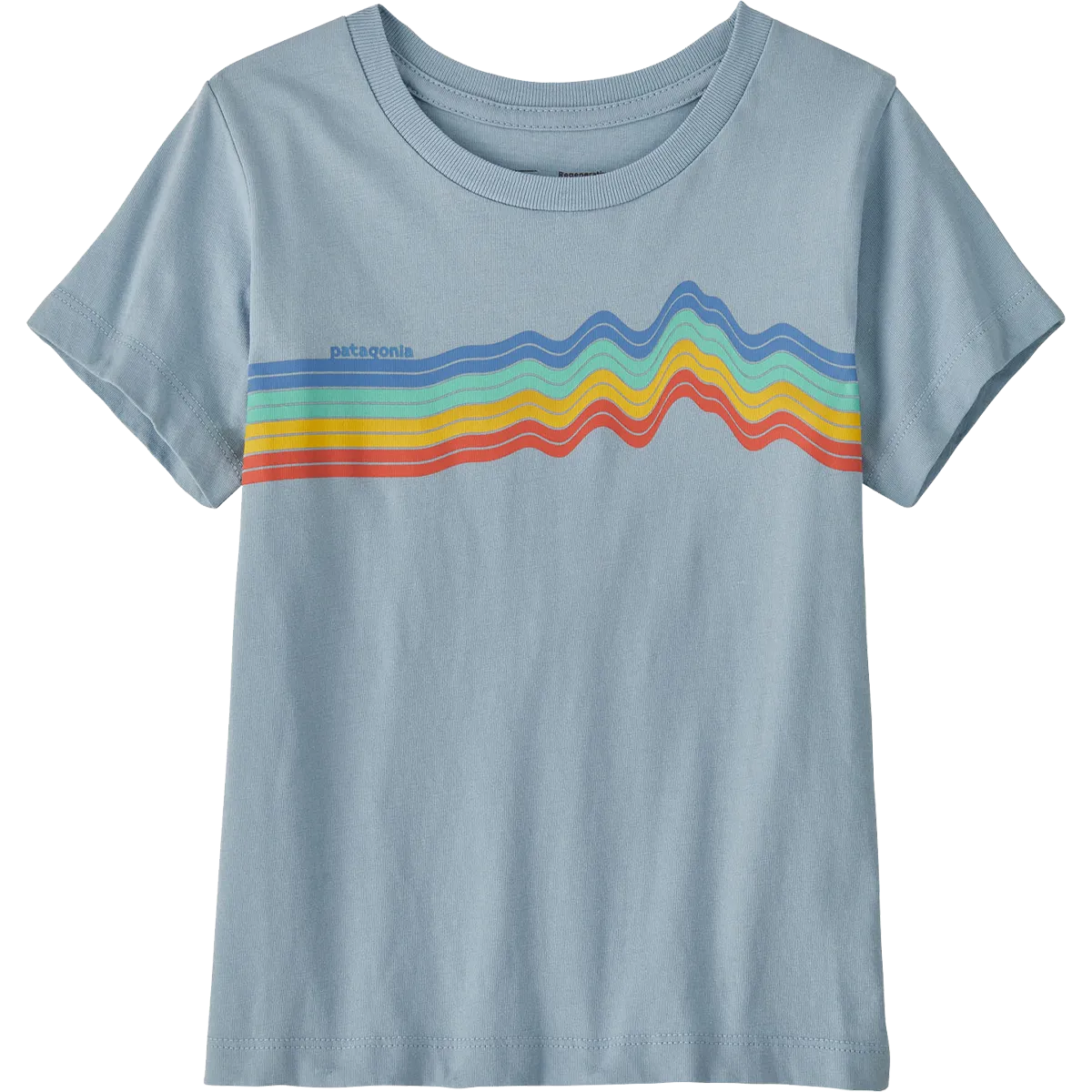 Fit Flex Active Trend Look Youth Regenerative Organic Certified Cotton Graphic T-Shirt