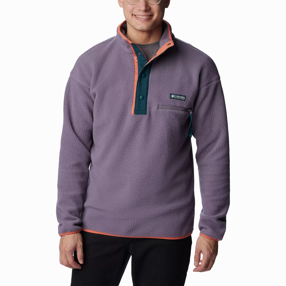 suitable for dance competitions Winter Layers Men's Helvetia Half Snap Fleece