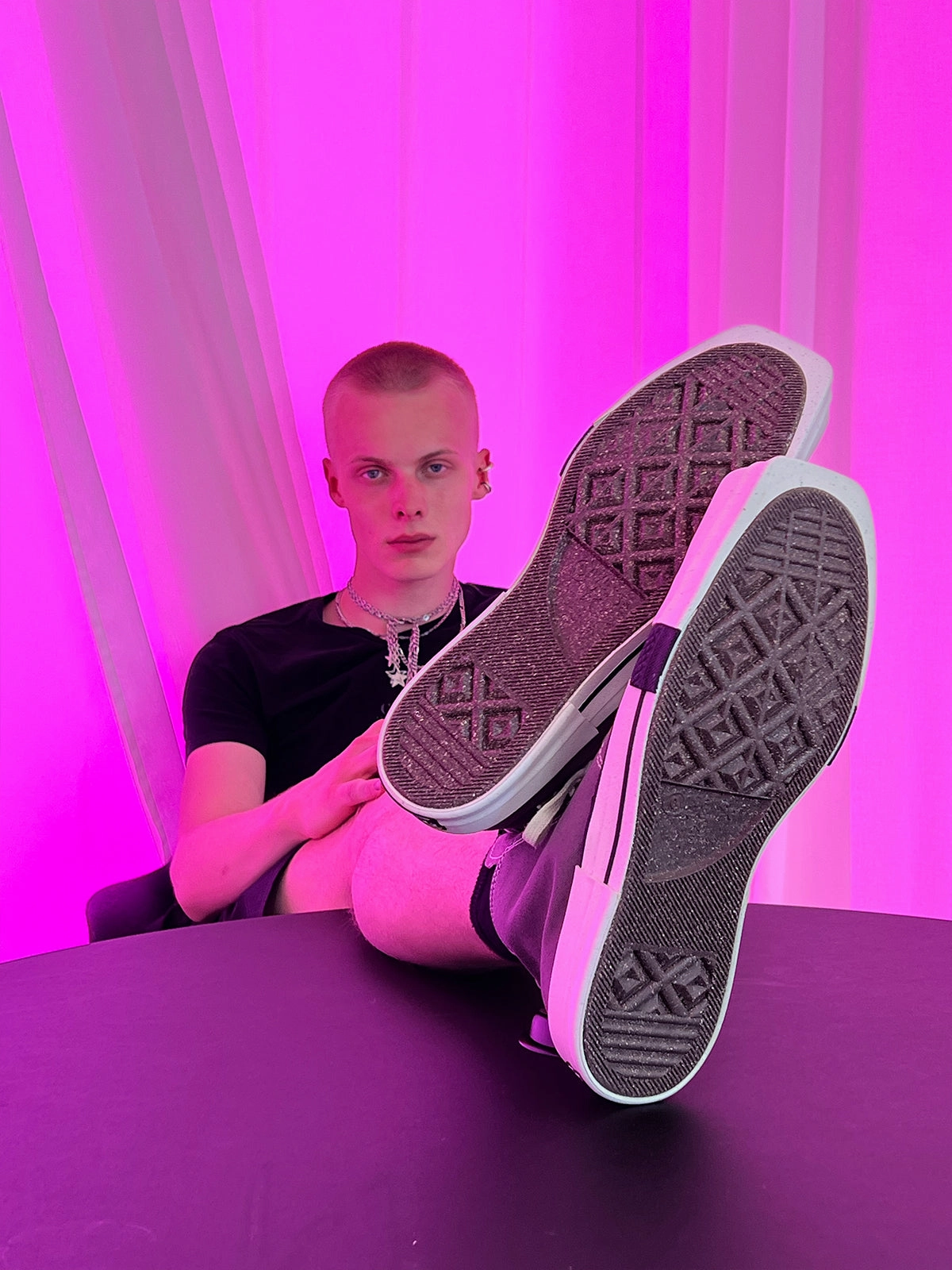 Turbodrk Laceless Sneakers - Dust Glam silhouette Stitch Free Uppers