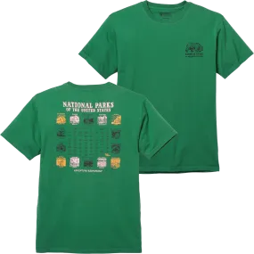 National Parks Pictograms Tee Quick Comfort Wear Trendy Basics