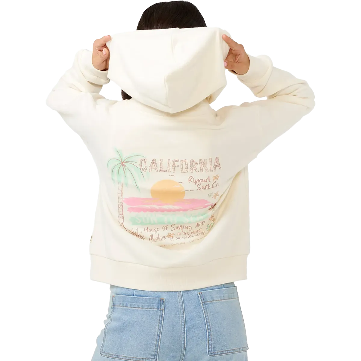 Urban Comfort Matte Finish Women's Sun To Sea Relaxed Hood