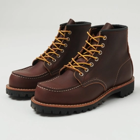 Outdoor Chicwear Red Wing 8146 Roughneck Moc Toe Work Boot - Briar Oil Slick