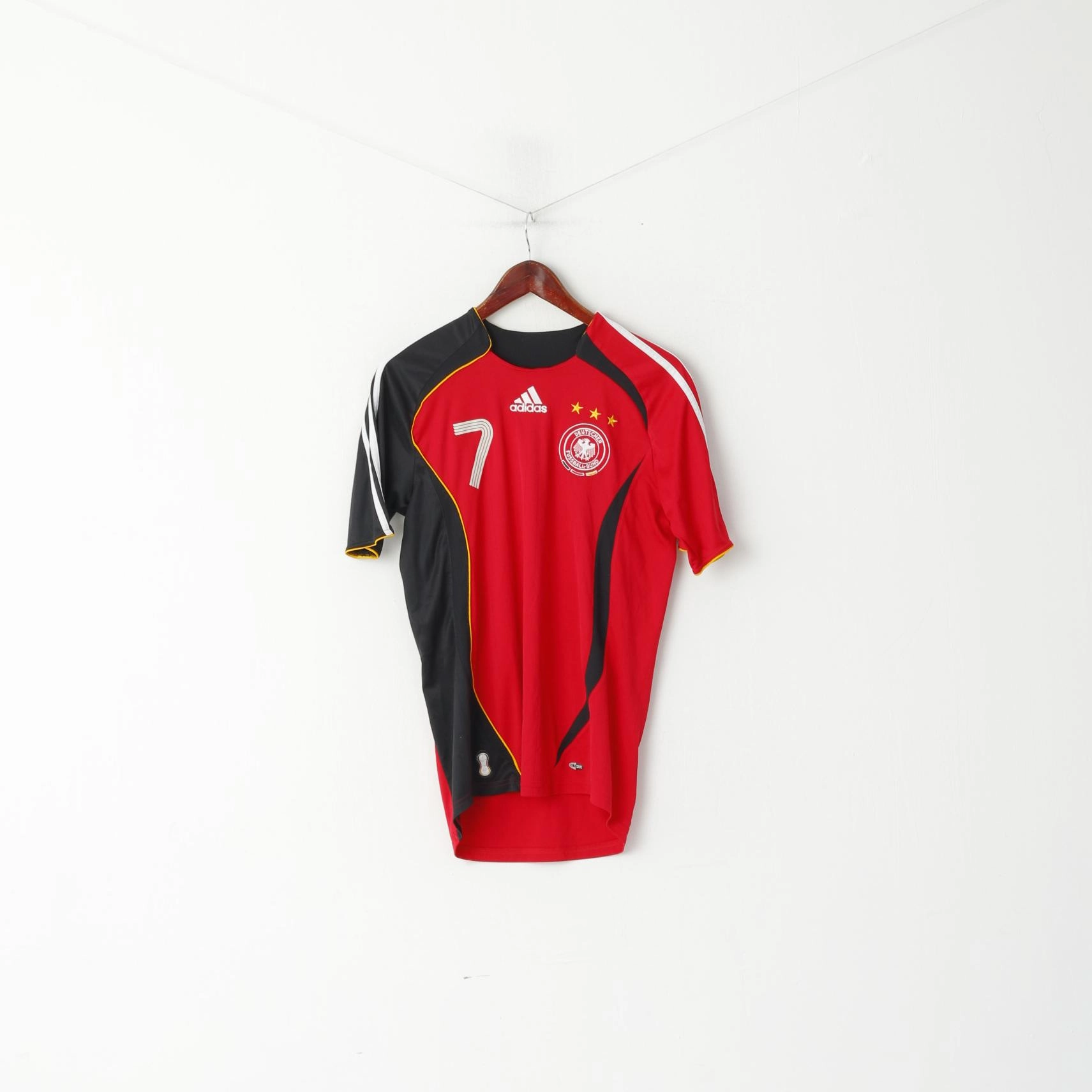 Chill Wear Adidas Men S Shirt Red Deutche Football #7 Schweinsteiger Jersey Vintage Top