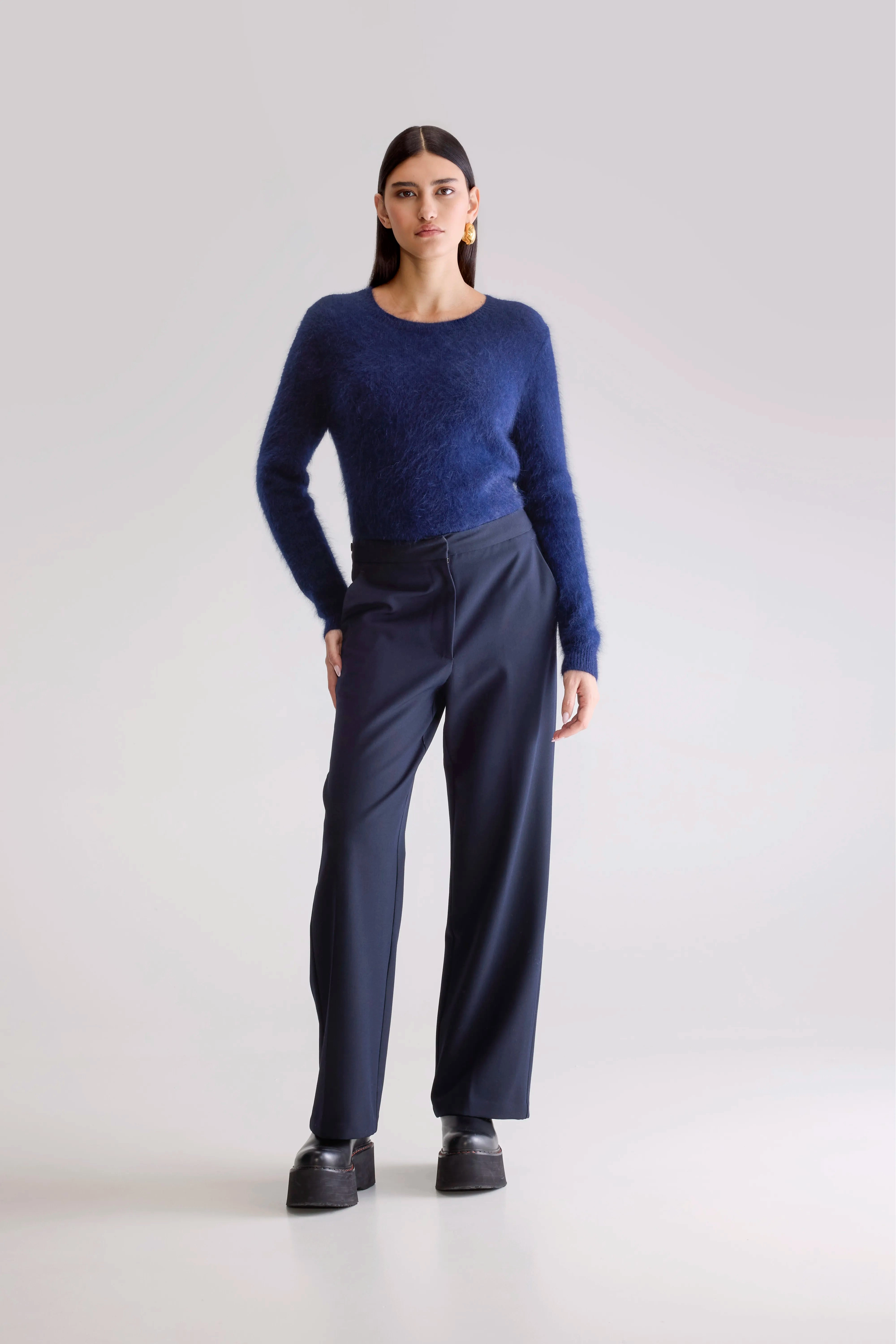 High Density Weave Sunrise straight trousers (252 / W / AMERICA)