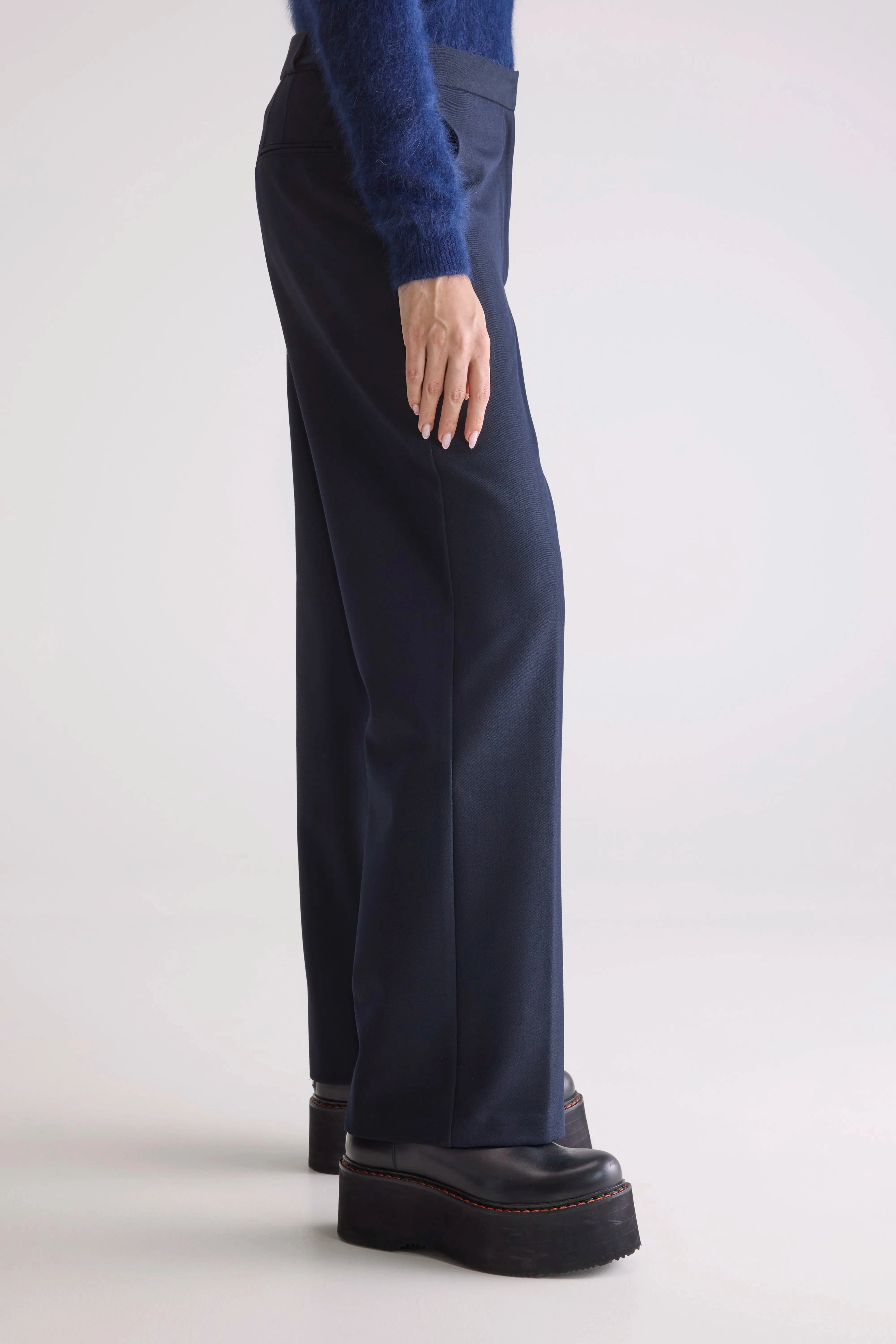 Perfectly Fit Travel-Ready Sunrise straight trousers (252 / W / AMERICA)