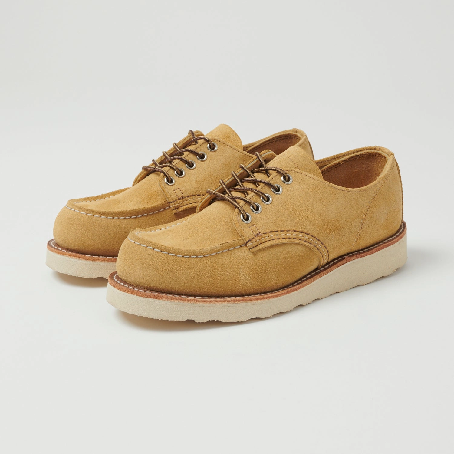 Comfort Fit Leather Polished Look Fashion Focused Red Wing 8079 Shop Moc Oxford Shoe - Hawthorne Abilene