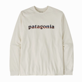 Breathable fabric Relaxed Torso Fit Men's 73 Text Logo Long Sleeve Responsibili-Tee