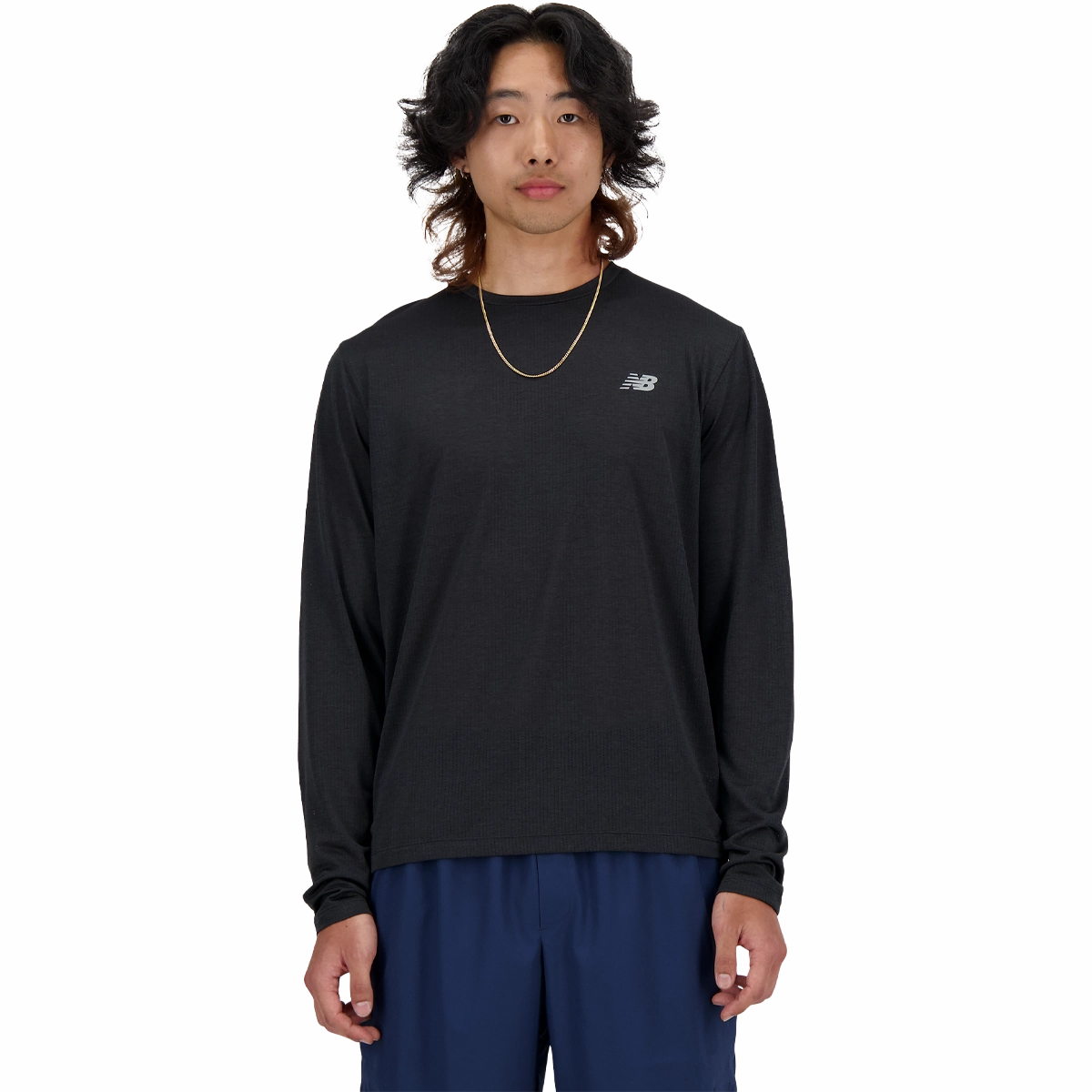EcoFriendly Material Men's NB Athletics Run Long Sleeve