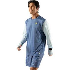 Hygienic Layered Panel System Men's UPF Tee Long Sleeve