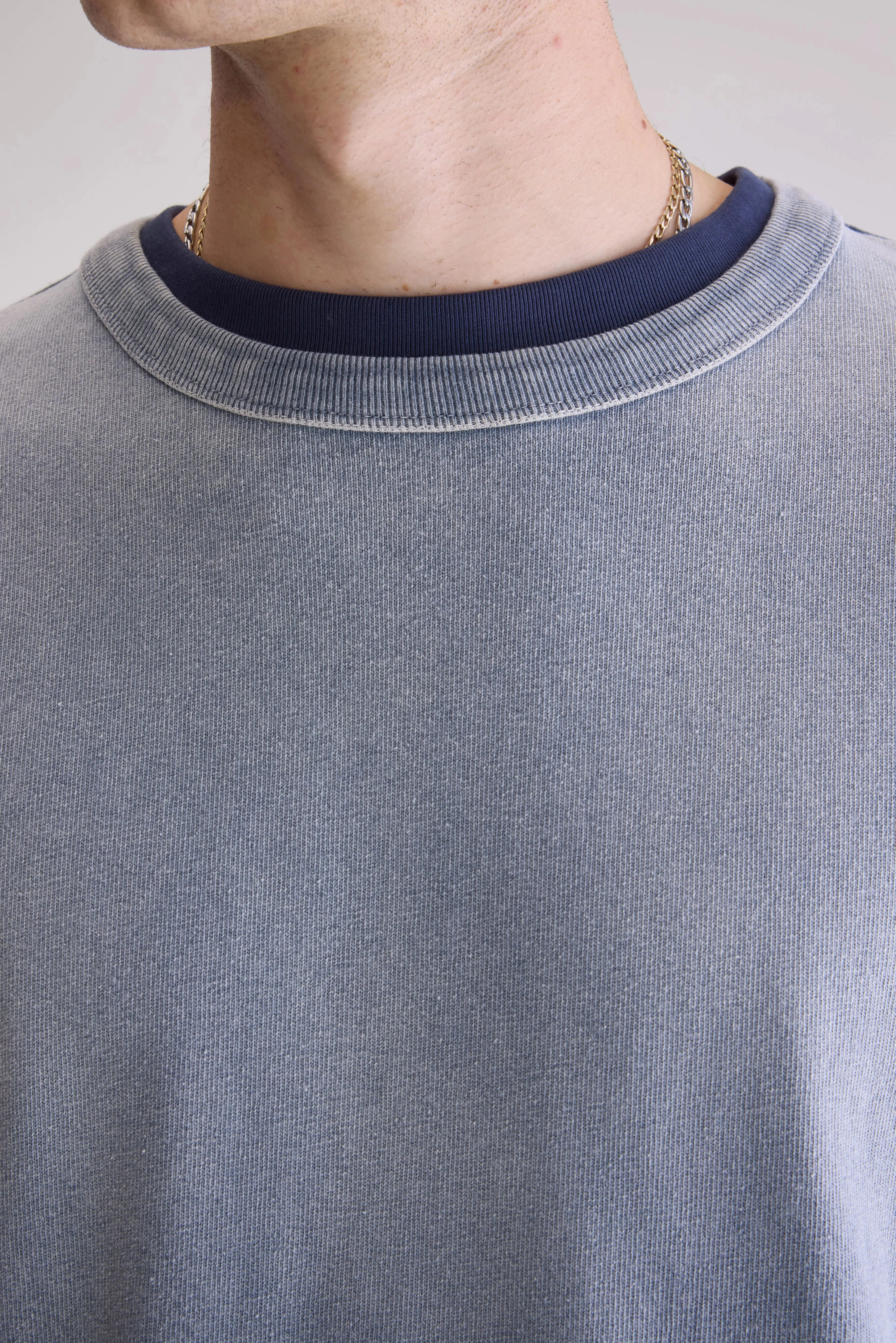 Vouch short-sleeve t-shirt (252 / M / BLUES) Chill Comfort