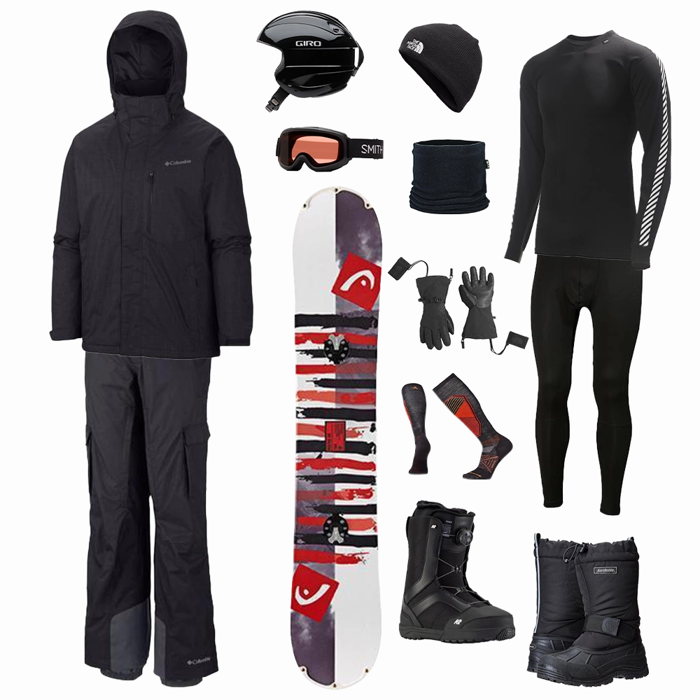 Utility Pockets Soft Waist Columbia The Works Package - Men's Snowboard