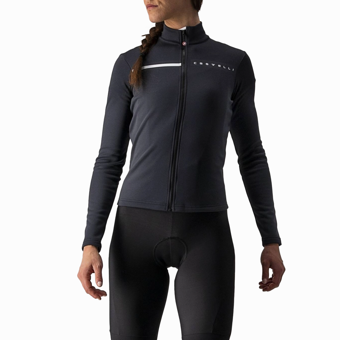 DropIn Pocket Design wellness center Women's Sinergia 2 Jersey Full Zip