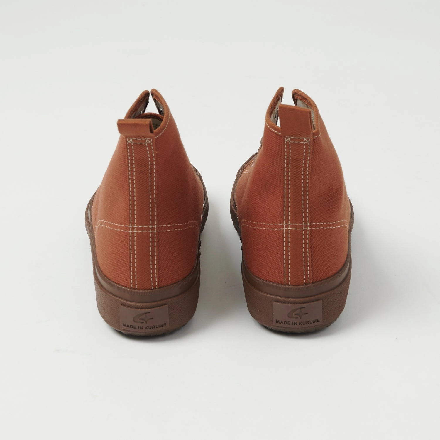 Reinforced Heel Counter Textured Grip Pattern Moonstar 'Hibasket' Rubber Sole Hi-Top Sneaker - Brown