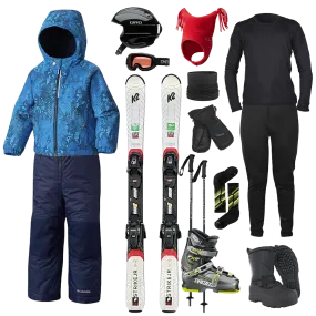 The Works Package - Toddler's Ski Non Chafing Edges