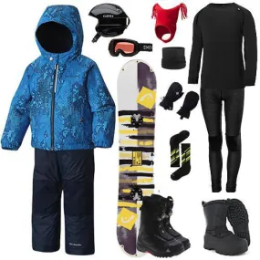 The Works Package - Toddler's Snowboard Comfort Fit Silhouette Mascara
