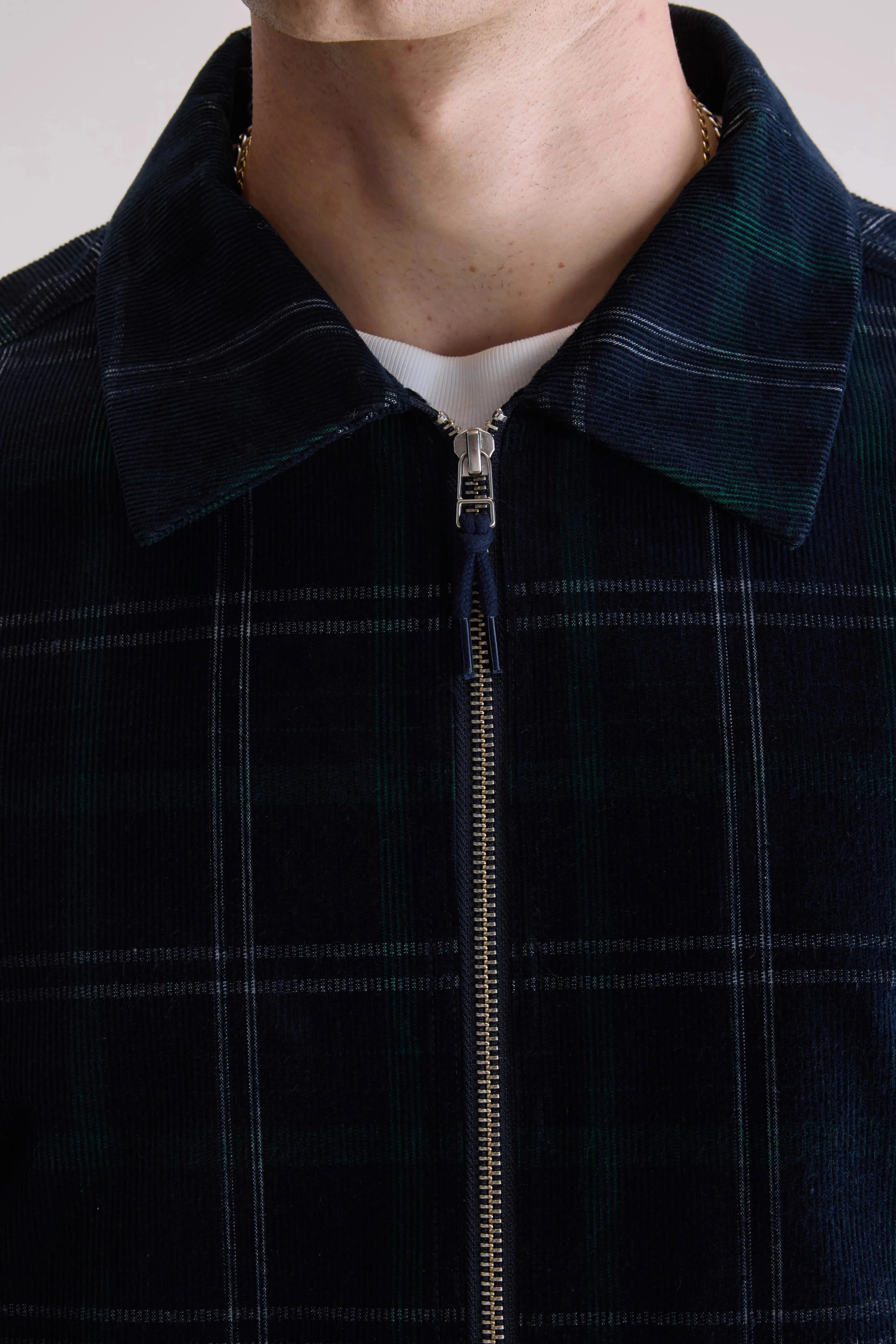 Jonax golf jacket (252 / M / CHECK A) Crisp Walk Look