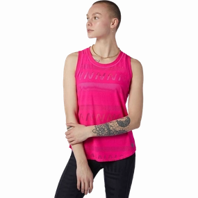 Women's Q Speed Fuel Jacquard Tank All Day Comfort Vintage Wash