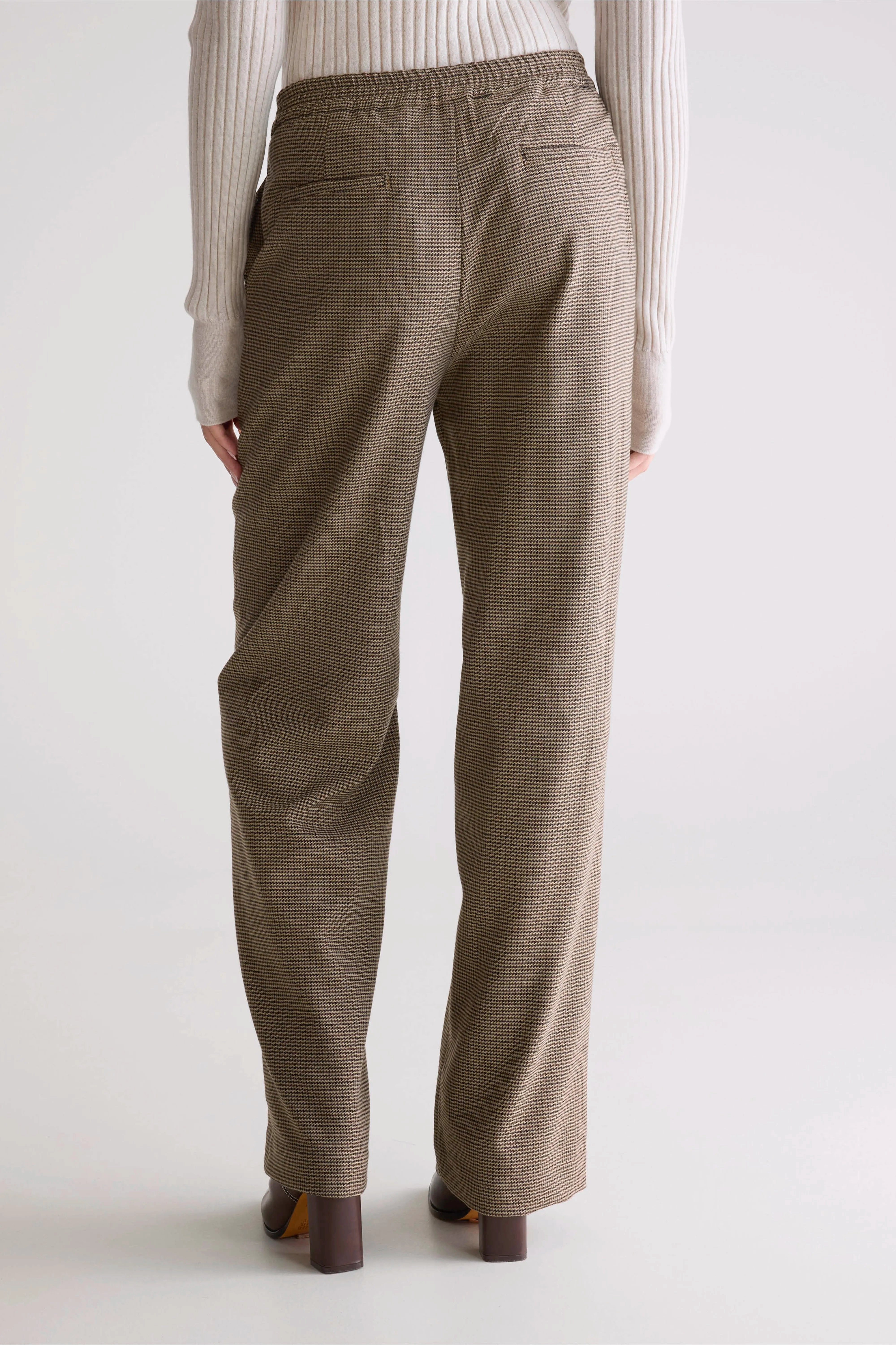 Tilla tailored trousers (252 / W / CHECK A) StainResistantCoating