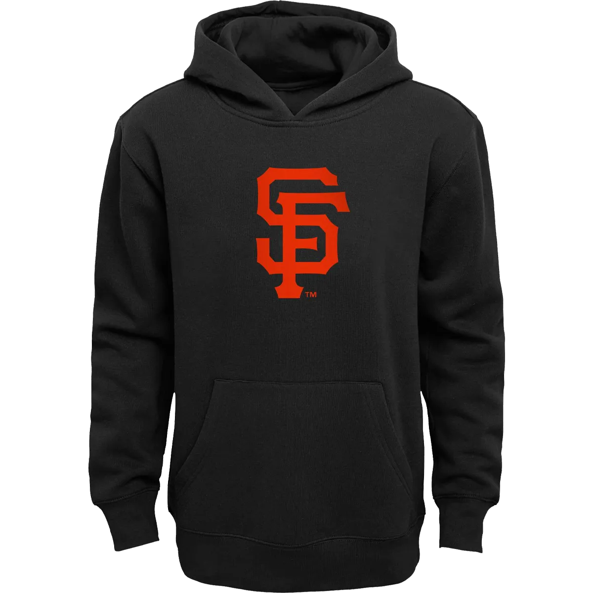 Youth Giants Primary Logo Hoodie Odor Resistant