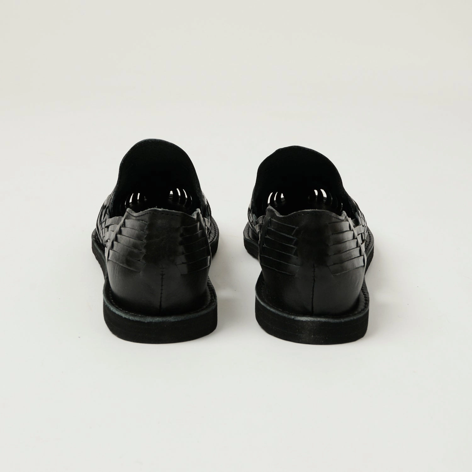 Soft Material Chamula Cancun Woven Huarache Shoe - Black