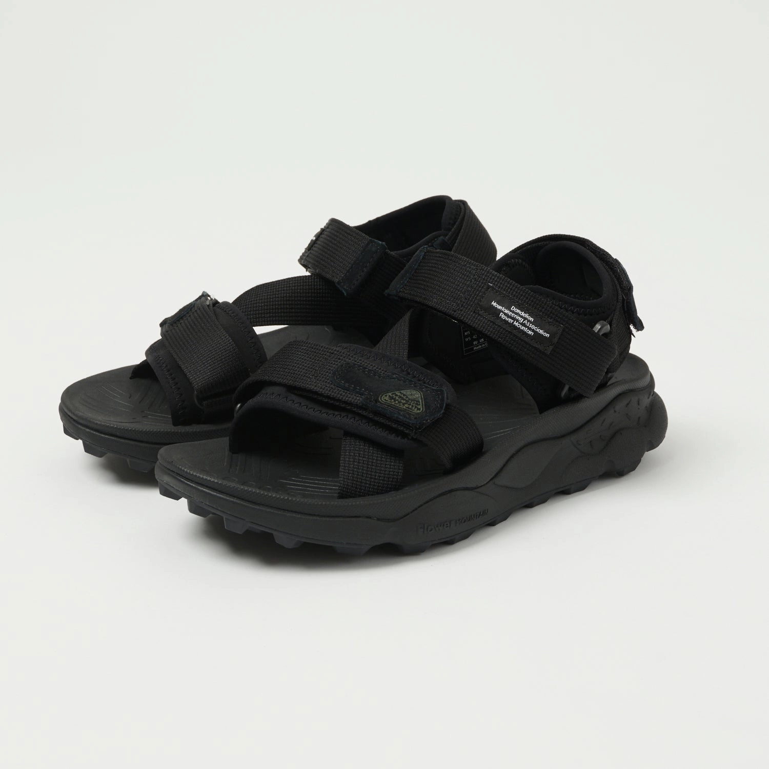 Flower Mountain Nazca 2 Nylon Sandals - Black Function First Good elasticity