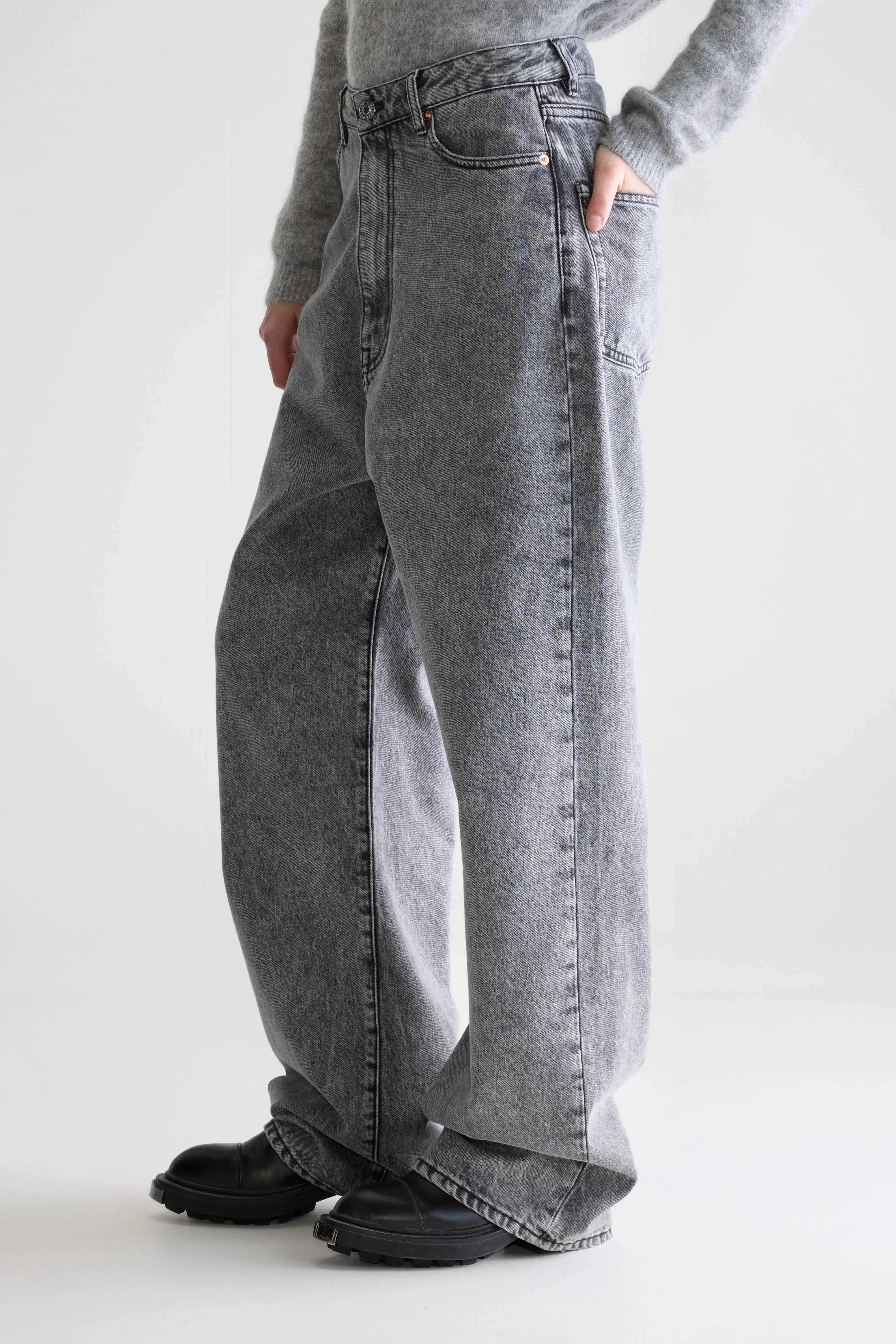 Comfy Touch Denim N. 68 baggy jeans (252 / W / BLACK STONE)