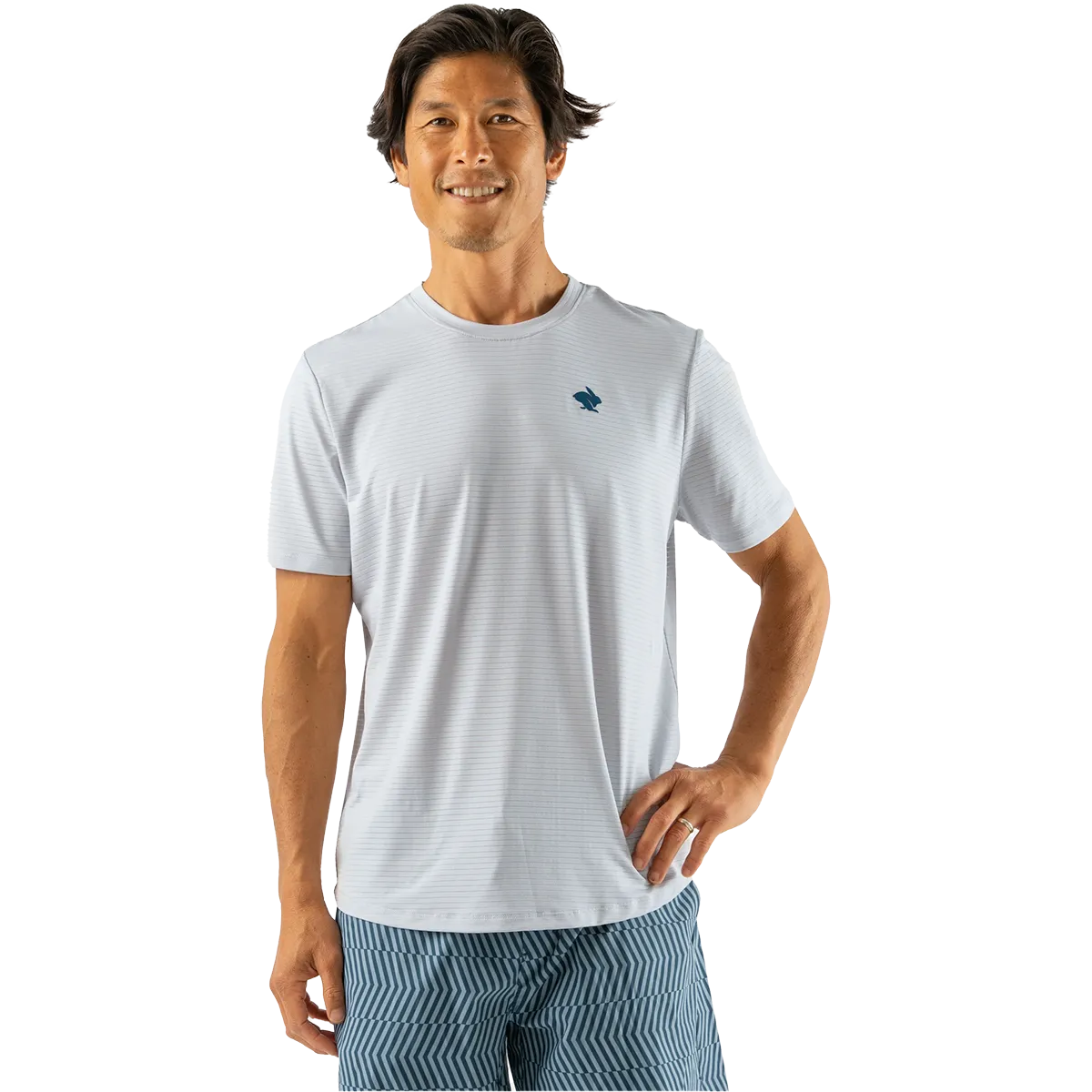 Water Based Ink Print Men's Jog Tee