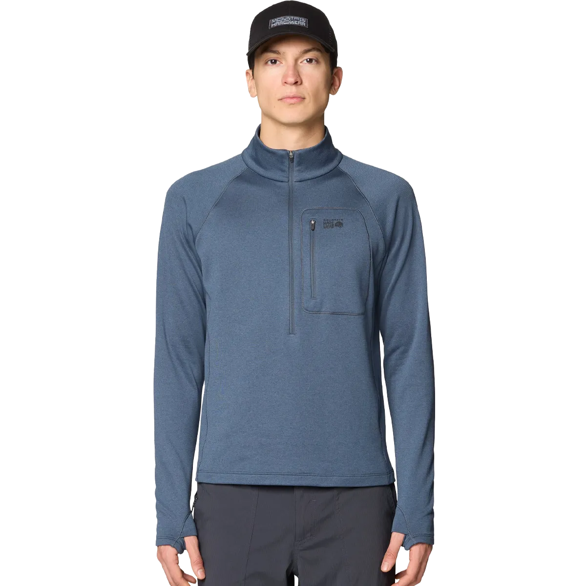 Men's Glacial Trail Half Zip Sport Function Durable Material