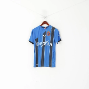 All Weather Wear Puma Men S Shirt Blue Club Brugge KV Football Sportswear Jersey Top